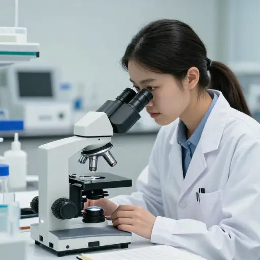 她是一名专注的医学生，立志未来成为一名外科医生。