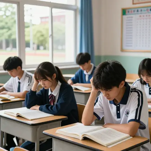 如果他们学习更努力些，他们可能就通过考试了。