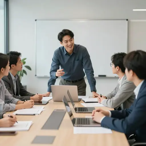 经理决定让员工参与决策过程。