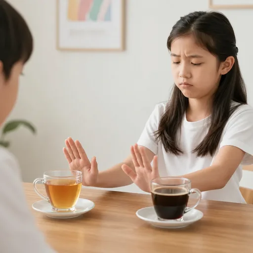 她既不喜欢茶也不喜欢咖啡。