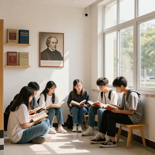 这所学校的教育理念非常人文主义，注重培养学生的人文素养和社会关怀。