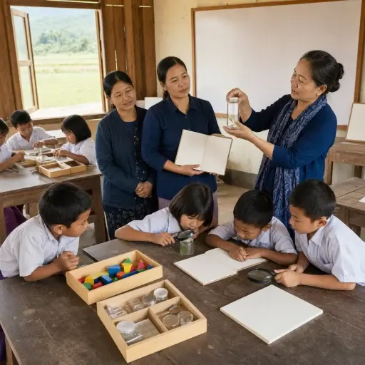 这位教育家致力于改善农村地区的教育质量。