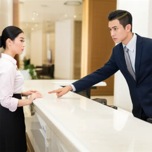 他坚持要求立即见到经理。