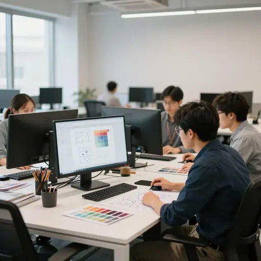 这家新兴的设计公司正在招聘平面设计师。