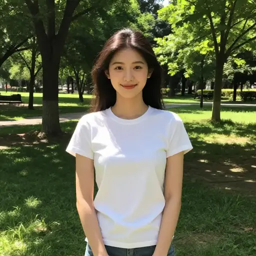 她不敌对或攻击性。