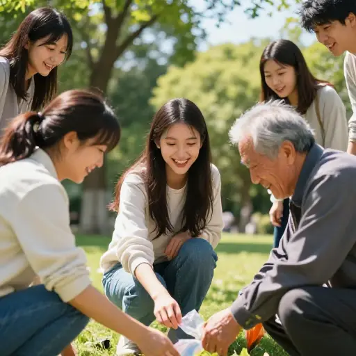 我的朋友们一直认为我是一个开朗、活泼的女孩，总是乐于尽可能帮助他人。