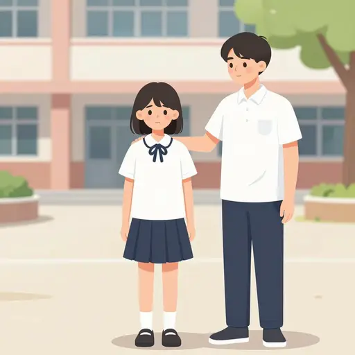 她知道他会一直陪伴她。