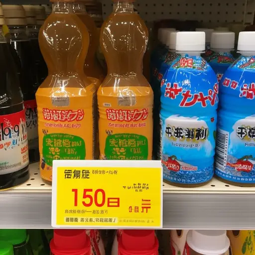 这瓶饮料的价格是150日元。