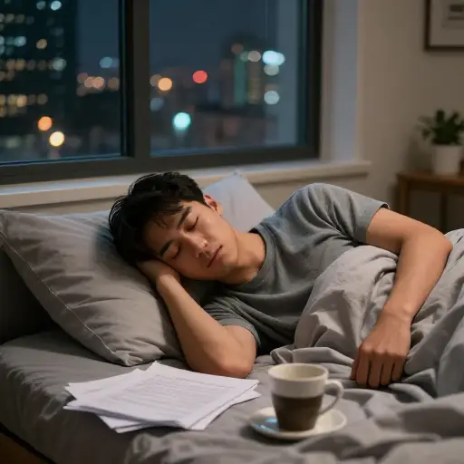 面对艰难决定时，他总是选择睡一觉再想，以获得清晰思路。