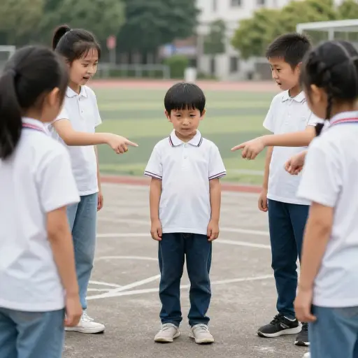 仅仅因为别人不同就欺负他们是不公平的。