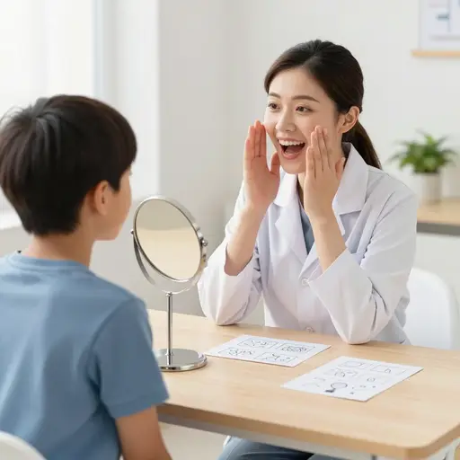 他开始接受治疗以改善发音。