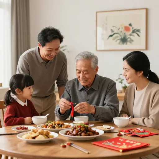 家族传统提供了跨代际的连续感。