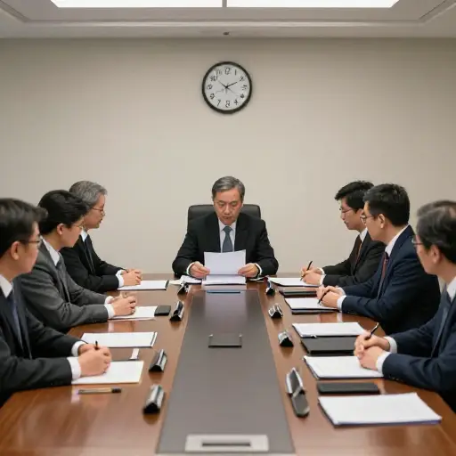 理事会会议在预定时间准时开始。