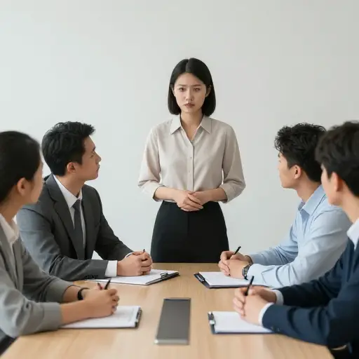 那个行业中的一些男性对女性一直很有偏见。