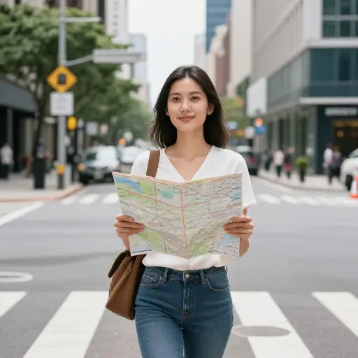 她方向感极佳，很少迷路。