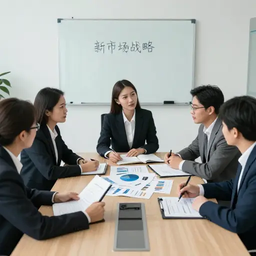为了进入新市场，该公司策划了一场积极进取的营销活动。
