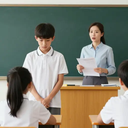 我想当我对老师说我不在乎她给我什么分数时，我搞砸了机会。