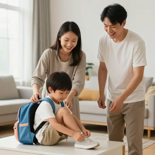 父母应该从小鼓励孩子的独立性。