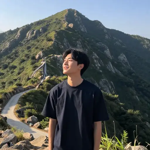他将挑战视为成长的机会，持积极态度。