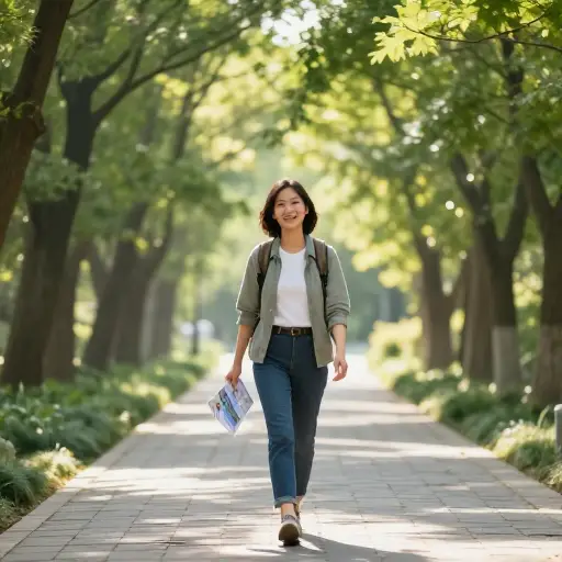 这次旅行果然和宣传册上说的一样愉快。