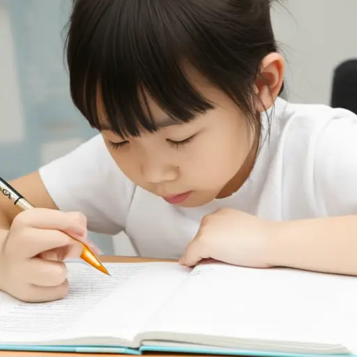 作为左撇子，她发现用右手写字很困难。