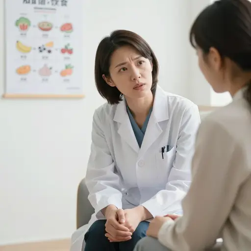 营养师没有拐弯抹角，直言不讳地说：'你每天吃的东西正在伤害你的身体。'