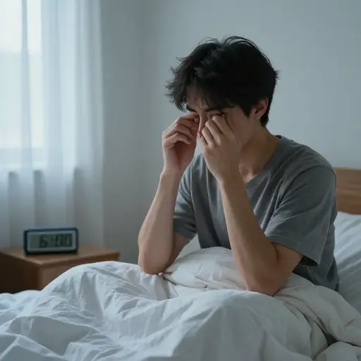我每天早上六点起床，因为必须这样。
