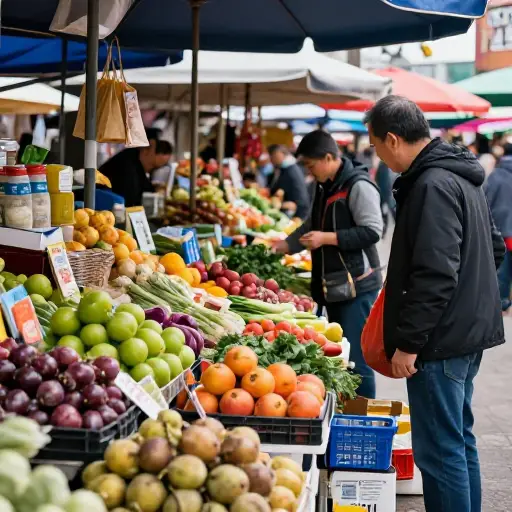 市场提供各种各样的产品。