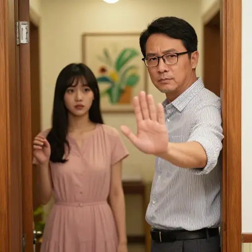 我没叫你来就别进来。