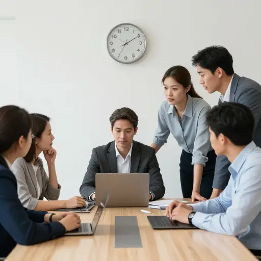 你可以依靠你的同事准时完成任务。