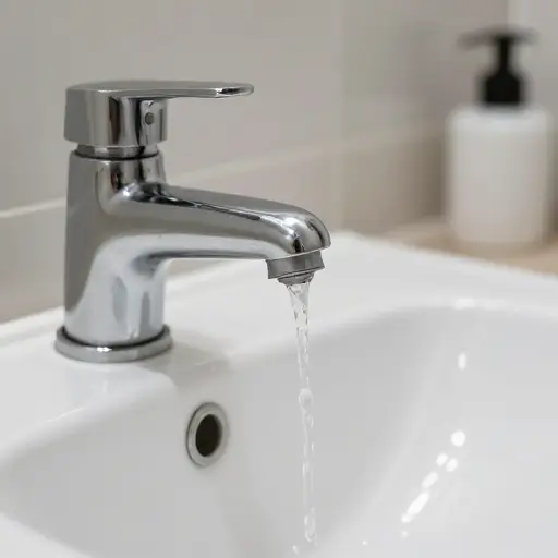 使用后请关掉水龙头。