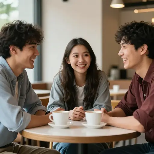 尽管他们性格迥异，但我们一见面就很投缘。