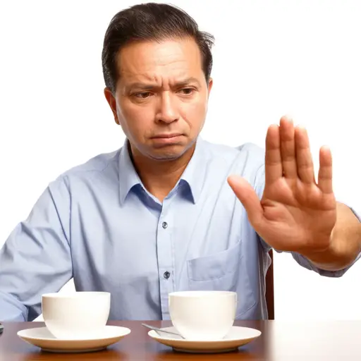 他不喜欢咖啡，也不喜欢茶。