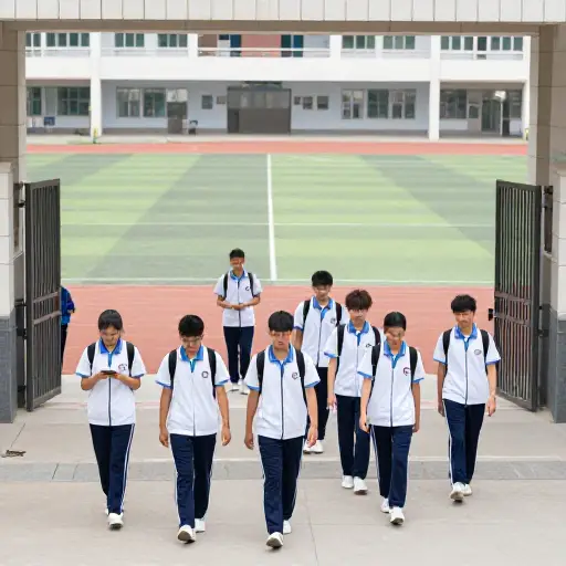 青少年一离开学校，就被放任自便。