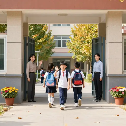 我们每年九月欢迎新同学。