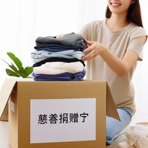 我把不需要的旧衣服都捐给了慈善机构。