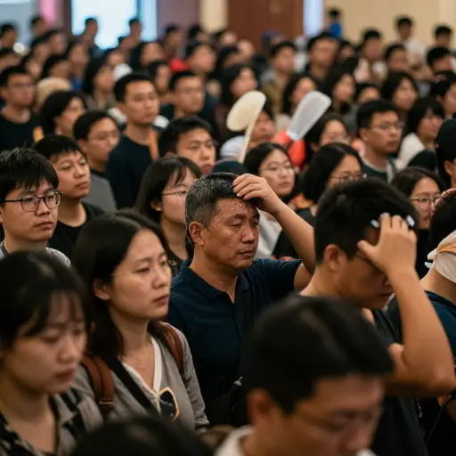 由于密度高，大厅里的空气也变得炎热潮湿，从而使整个体验相当不愉快。