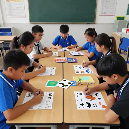 我们正在做一个关于动物的课堂项目。