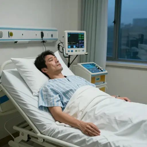 他的状况在上周突然恶化了。