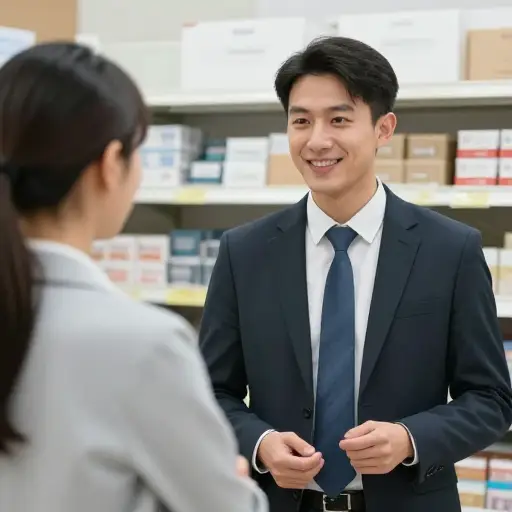 不要被他花言巧语欺骗；他只是想卖东西给你。