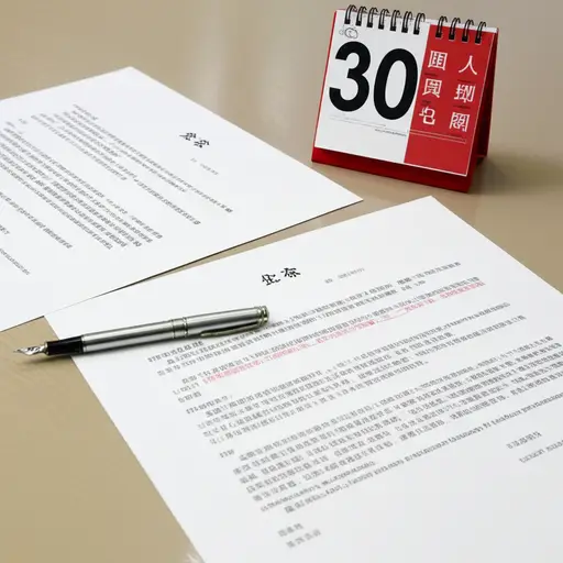 协议规定双方必须在30天内完成交付。