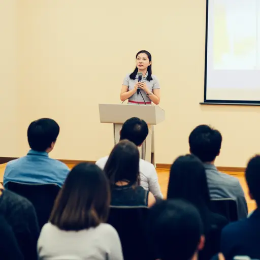 她的演讲带有强烈的感染力。