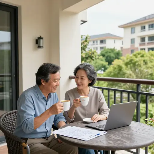 凭借稳定的收入和明智的投资，他们现在享受着无需财务担忧的舒适生活。