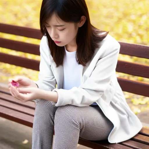 她内心很柔软，容易因小事受伤。