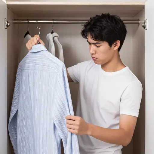 但我不喜欢带条纹的衣服，因为我认为那有点过时。
