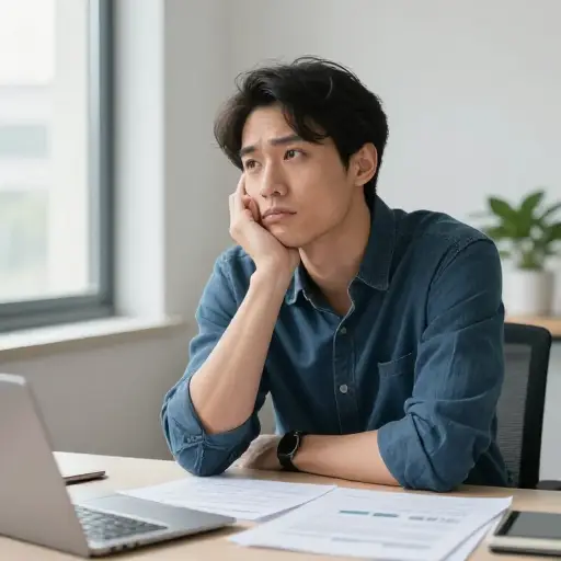 他无法保持对这个项目的兴趣。