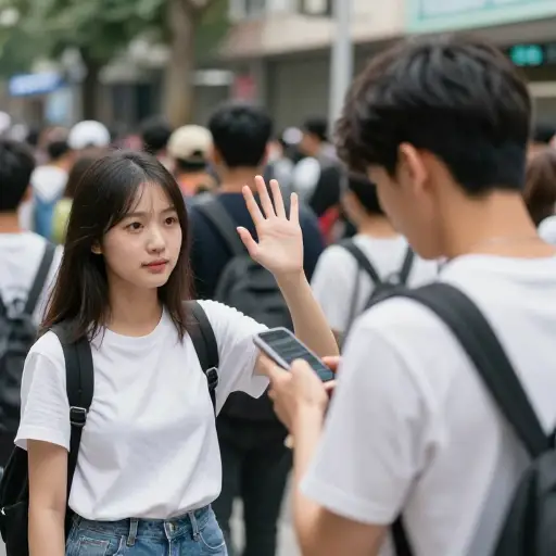 尽管我试图引起他的注意，他完全忽视了我。