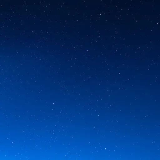 星星在夜空中闪烁。