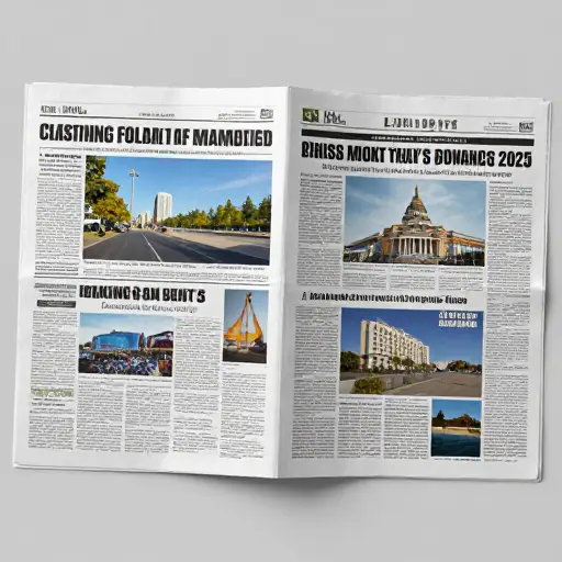 报纸刊登了一篇关于全球变暖的双版专题报道。