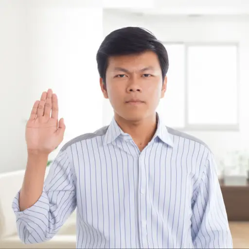 他承诺会改过自新，不再惹麻烦。